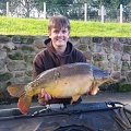 Here is tom steele with a 22lb millbrook mirror,well done tom good angling mate.