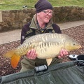 Here ian waterhouse with a stunning 21lb mirror,well done mate good angling.