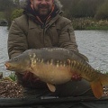 Here is chris goodwin with a corking 20lb 4oz mirror,welldone chris good angling.