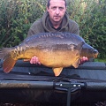carl slade with a corking 24lb 10oz mirror well in mate