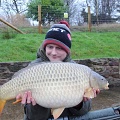 Here is tom smith with a cracking 21lb 8oz millbrook common well done tom.