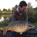 Here is martin wells with a corking 26lb 10oz millbrook mirror,well done martin good angling mate.
